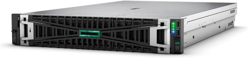 HPE ProLiant DL380 Gen11 2U Rack Server Bundle with Dual Xeon 6430 32-Core 2.1GHz, 1TB DDR5 Memory, 61.44TB Enterprise SAS 12Gb/s SSD, RAID, Dual Power, iLO, Rail Kit and Windows Server 2022 Standard