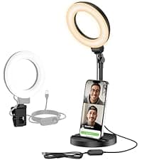 InnoGear Gaming USB Microphone, Noise Cancellation Condenser Mic with Mute, Gain, RGB Indicator, Boom Arm Stand for Streaming, Podcast, Twitch, YouTube, Discord, PC, Computer, PS4, PS5, Mac, Black