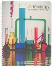 BookFactory Student Chemistry Carbonless Lab Notebook (Scientific Ruled Format) 75 Sets of 8.5'' X 11'' Pages - 150 Sheets Total - Duplicator [Wire-O Bound] (LAB-075-WTR-CHEM-D)