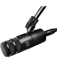 Audio-Technica AT2020 Cardioid Condenser Studio XLR Microphone, Ideal for Project/Home Studio Applications