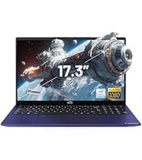 NIMO 15.6 IPS-FHD-Laptop, 16GB RAM 1TB SSD Intel Pentium Quad Core N100, Backlit Keyboard Fingerprint (Beat to i3-1115G4 Up to 3.4GHz) Computer for Student-Home WiFi 6 BT5.2 Win 11