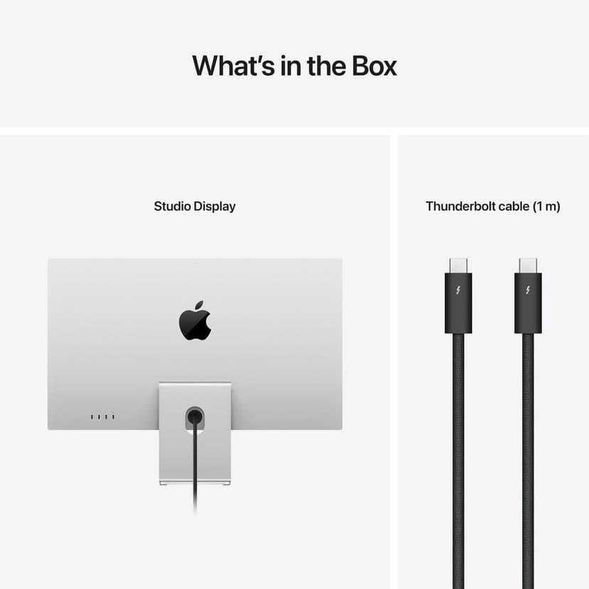 Apple Studio Display - Standard Glass - Tilt-Adjustable Stand ​​​​​​​