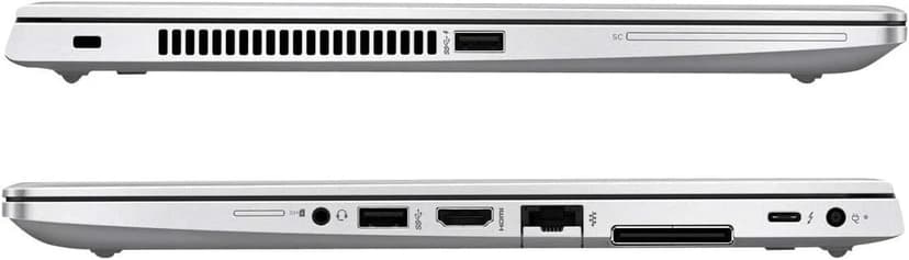 HP Elitebook 830 G5 13Inch FHD Laptop, Core i5-8350U 1.7GHz, 16GB RAM, 512GB SSD, Windows 10 Pro 64Bit, Silver, CAM (Renewed)