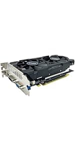 QTHREE Radeon RX 560 XT 8GB GDDR5 Graphics Card,1792SP,128 Bits,DVI,HDMI,DP,Gaming Video Card for PC,Computer GPU,PCI Express x16 3.0