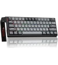 Aula WIN60 HE - 60% Mechanical Gaming Keyboard Wired, Magnetic Switch Hot Swappable, Adjustable Actuation Rapid Trigger Mode, 8000 Hz Polling Rate, RGB Small Keyboard 60 Percent Compact Design for PC