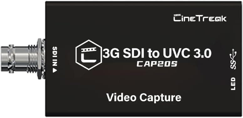 CAP20S SDI to USB 3.0 Capture Card,livestreaming Capture Card,1080p60 Uncompressed Video Capture,3D Lut Output PS5/PS4/OBS/PC