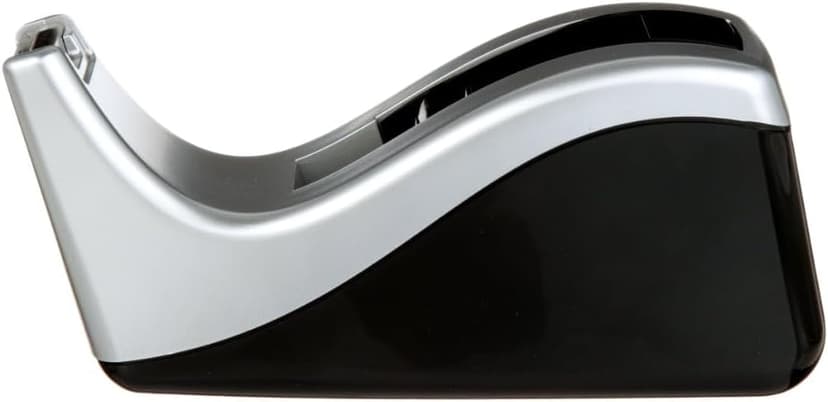 Scotch Desktop Tape Dispenser, Silvertech Two-Tone (C60-ST)