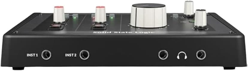 Solid State Logic SSL 2 MKII 2 x 2 USB Audio Interface with Dual Pro-Grade Headphone Outputs, Next-Gen Converters, and 4K Analogue Enhancement