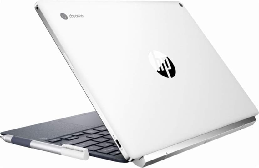 HP 2-in-1 12.3" Touch-Screen Chromebook Intel Core M - 4GB Memory - 32GB eMMC Flash Memory (X2 12-F014D) White - New