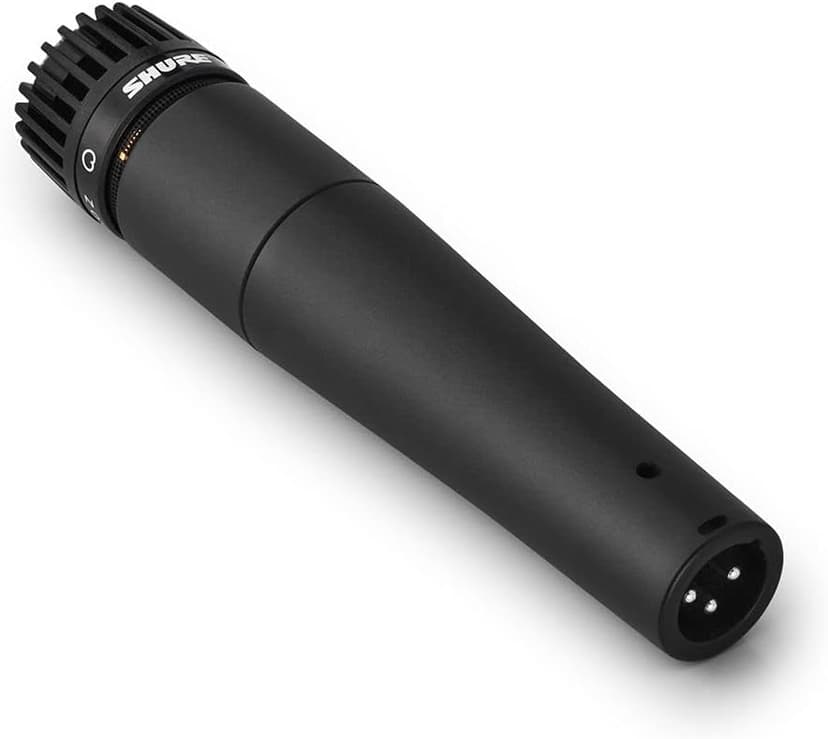 Shure SM57 Pro XLR Dynamic Microphone - Professional Studio & Live Performance Cardioid Mic for Instruments, Recording for Drums, Percussion, & Instrument Amplifier Miking (SM57-LC)