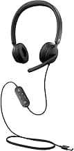 Microsoft Modern Wired Headset,On-Ear Stereo Headphones with Noise-Cancelling Microphone, USB-A Connectivity, In-Line Controls, PC/Mac/Laptop - Certified for Microsoft Teams