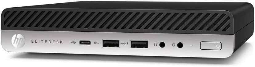 HP EliteDesk 800 G3 Mini Desktop Computer, Intel Quad-Core i5-6500T, 16GB DDR4 RAM, 256GB SSD, Keyboard&Mouse, VGA, DP, Windows 10 Pro (Renewed)