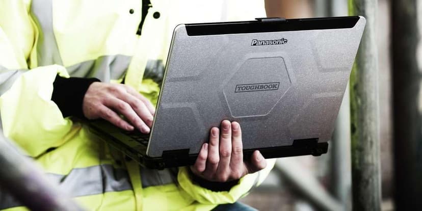Panasonic Toughbook 54 MK3 Semi-Rugged Laptop, 14" HD Display, Core i5-7th Gen, 512GB SSD, 32GB, Webcam, DVD Super Multi, Windows 11 Pro, New Battery (Renewed)