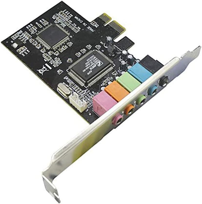 5.1 Internal Sound Card for Windows 10 with Low Profile Bracket, 3D Stereo PCI-E, CMI8738 Chip 32/64 Bit Sound Card PCI, Photo color (500154344)