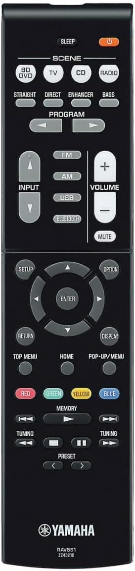 YAMAHA RX-V385 5.1-Channel 4K Ultra HD AV Receiver with Bluetooth
