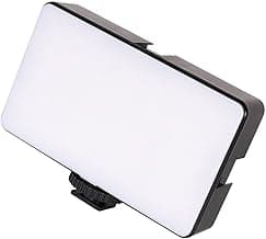 Rechargeable LED Selfie Light Clip On Video Light for Phone Camera Laptop with Adjustable 3 Light Mode for Photography