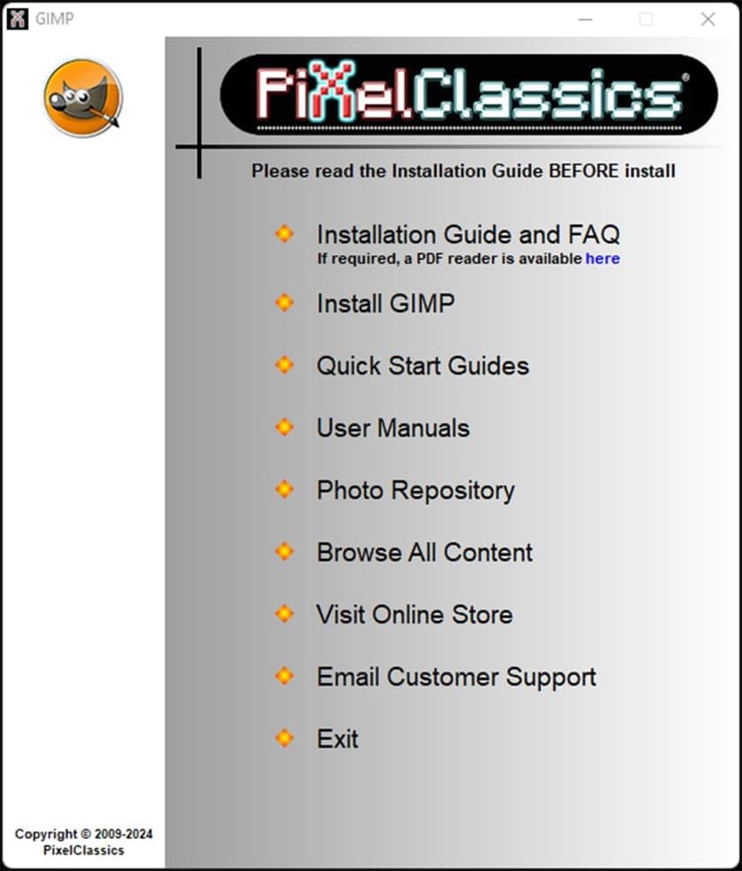 GIMP Photo Editor 2025 on CD Disc | Premium Professional Image Editing Software Compatible with Windows 11 10 8.1 8 7 Vista XP PC 32 & 64-Bit, Mac & Linux | Lifetime Licence & No Monthly Subscription