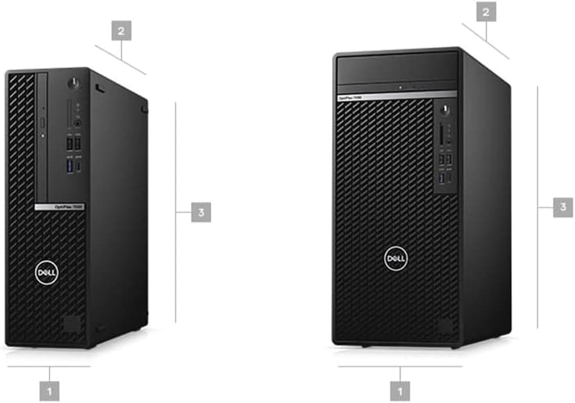 Dell Optiplex 7090 SFF Small Form Factor Desktop | Core i5-10500 - 512GB SSD Hard Drive - 32GB RAM | 6 cores @ 4.5 GHz Win 11 Pro Black (Renewed)
