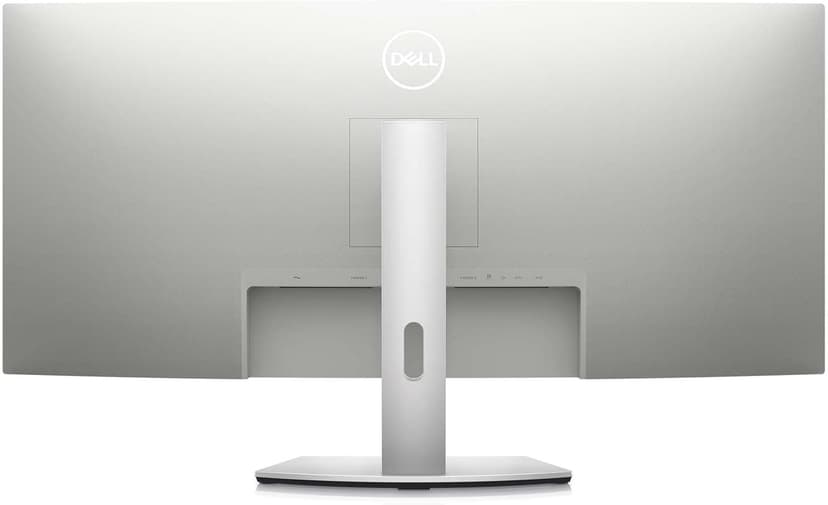 Dell S3423DWC Curved USB-C Monitor - 34-Inch WQHD (3440x1440) 100Hz 4Ms 21:9 Display, USB-C Connectivity, 2 x 5w Audio Output, 16.7 Million Colors, Height/Tilt Adjustable - Silver