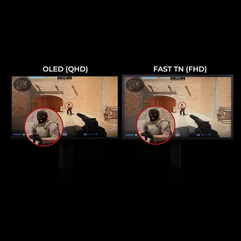 BenQ Zowie XL2566X+ | 24.1 | Fast TN 400Hz Gaming Monitor for Esports | Motion Clarity DyAc2 | 1080p | XL Setting to Share | Shielding Hood | New Industrial Grade Ball Bearing Height Adjustment