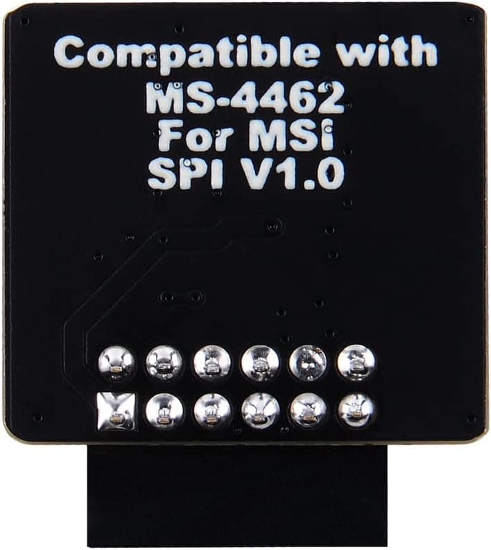 TPM2.0 Module TPM SPI 12Pin Module with infineon SLB 9670 for MSI Motherboard Compatible with TPM2.0(MS-4462)