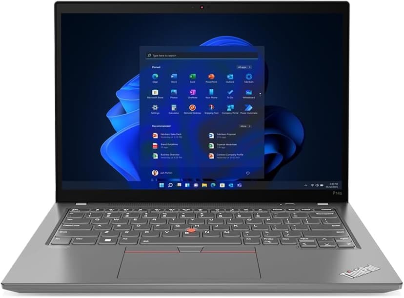 Lenovo ThinkPad P14s Mobile Workstation Laptop for Designer, Engineering (14" FHD+ Touchscreen, Intel 12-core i7-1260P, 32GB RAM, 1TB SSD) FHD Webcam, Backlit, IST Hub, Win 11 Pro (Renewed)
