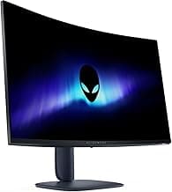 Alienware 32 PC Gaming Monitor – AW3225DM, QHD (2560x1440), 1500R Curved, 180Hz, VA, 1ms, AMD FreeSync, VESA AdaptiveSync, 95% DCI-P3, HDR400, DisplayPort, 2 HDMI, 3 USB, 3 Year Warranty