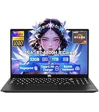 NIMO 15.6 FHD Student Laptop, 16GB RAM, 1TB SSD, Intel Pentium Quad-Core N100(Beat to i3-1115G4, Up to 3.4GHz), 2 Years Warranty, Backlit Keyboard, Fingerprint, Win 11, Rose Gold