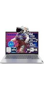 Lenovo ThinkPad E16 G2 16" FHD+ Business Laptop Computer, Intel 16-Core Ultra 7 155H (Beat Ultra 7 255U), Arc Graphics, 64GB DDR5 RAM, 2TB PCIe SSD, WiFi 6E, Backlit KB, FR, Windows 11 Pro, AZ-XUT