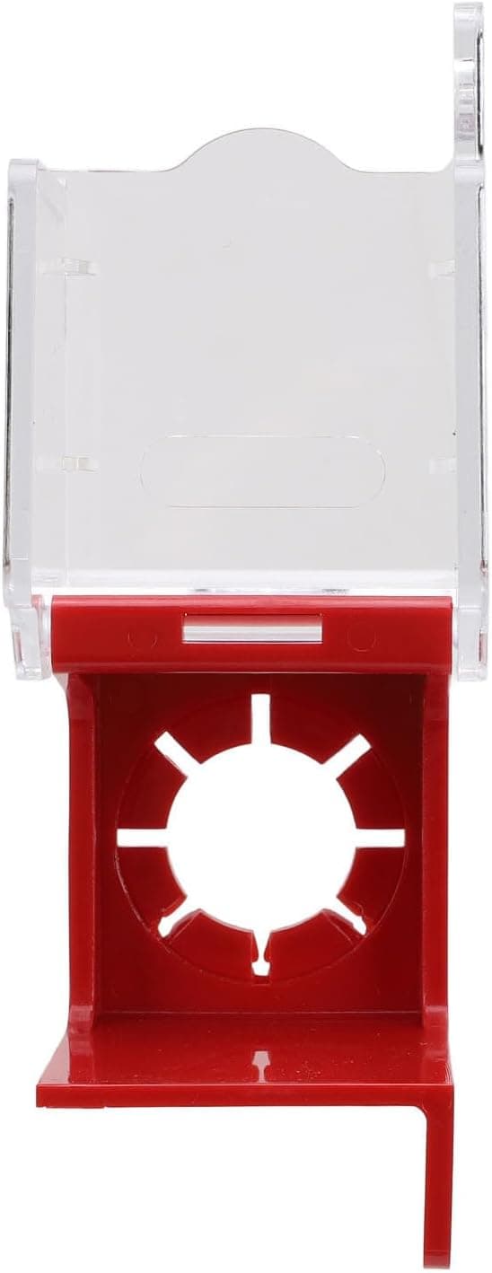 Emergency Stop Button Cover Lockout Cover, PC Engineering Plastic for Emergency Stop Buttons, Compatible with Various Switches, Push Button Switch Guard