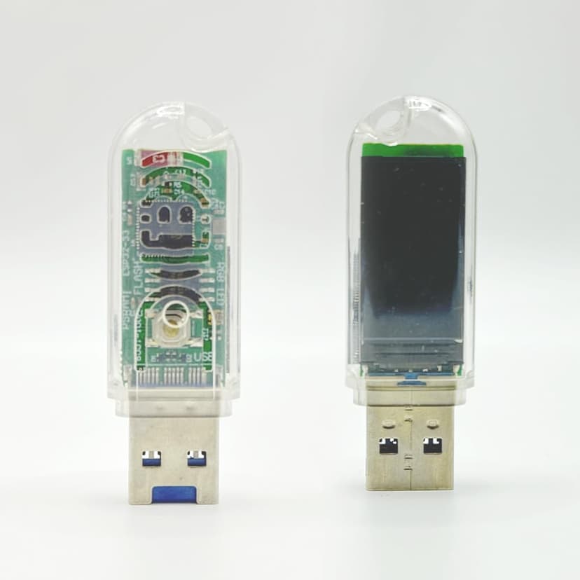 Bitcoins Miner Lucky Miner LV03 2.4GWifi 74KH/S Mini Crypto Miner USB 1W Lottery Mining Machine with Mini Display asic chip Solo Miner