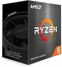 AMD Ryzen 5 5600 6-Core, 12-Thread Unlocked Desktop Processor with Wraith Stealth Cooler