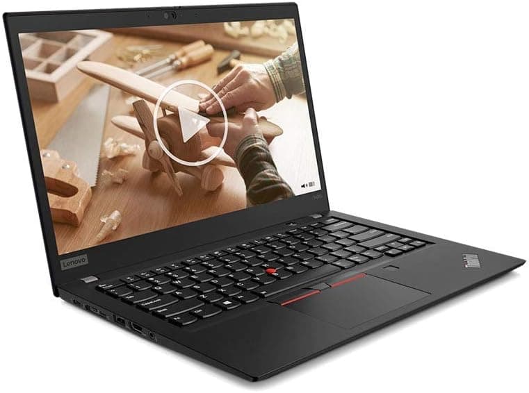 Lenovo ThinkPad T490s 20NX0031US 14 Notebook - 1920 x 1080 - Core i7 i7-8665U - 16 GB RAM - 512 GB SSD - Black - Windows 10 Pro 64-bit - Intel UHD Graphics 620 (Renewed)