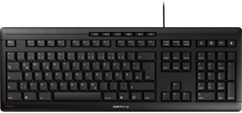 Cherry Keyboard Stream [DE] Black