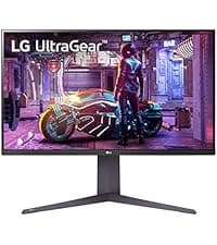 LG 32GS60QC-B Ultragear 32-inch Curved Gaming Monitor QHD (2560x1440) 180Hz 1ms 1000R AMD FreeSync HDR10 HDMIx2 DisplayPort Black