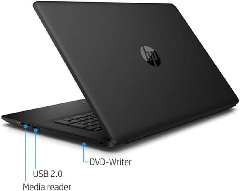 HP (17-BY1053DX 17.3 Laptop - Core i5-8265U - 8GB Memory - 256GB Solid State Drive - Windows 10 Home in S Mode - Jet Black/Maglia Pattern