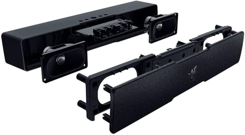Razer Leviathan V2 X PC Soundbar with Full-Range Drivers - Compact Design - Chroma RGB - USB Type C Power and Audio Delivery - Bluetooth 5.0 - for PC, Laptop, Smartphones, Tablets & Nintendo Switch