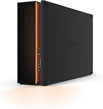 Seagate FireCuda Gaming Hub External Hard Drive HDD 8TB - USB 3.2, Customizable RGB LED lighting, Dual forward-facing USB for Desktop PC with Rescue Services (STKK8000400)