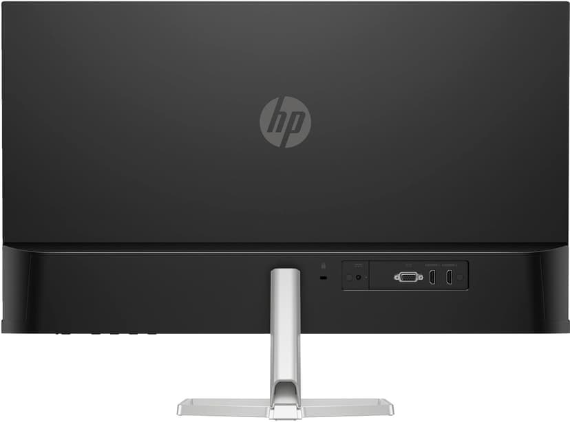 HP Series 5 527sf Monitor (Replaces Model M27h) 94F44AA#ABA w/Docztorm Dock, 27" FHD IPS (1920x1080) Display, 2x HDMI, 1x VGA, Flicker-free, Ideal for Home & Business, Black/Silver (2024 Latest Model)