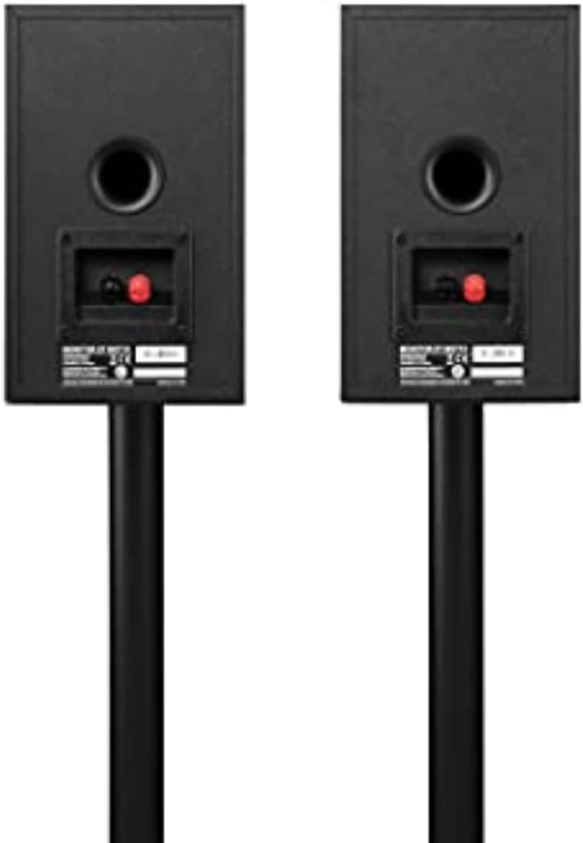 Polk Monitor XT15 Pair of Bookshelf or Surround Speakers - Hi-Res Audio Certified, Dolby Atmos & DTS:X Compatible, 1" Terylene Tweeter & 5.25" Dynamically Balanced Woofer (Pair, Midnight Black)