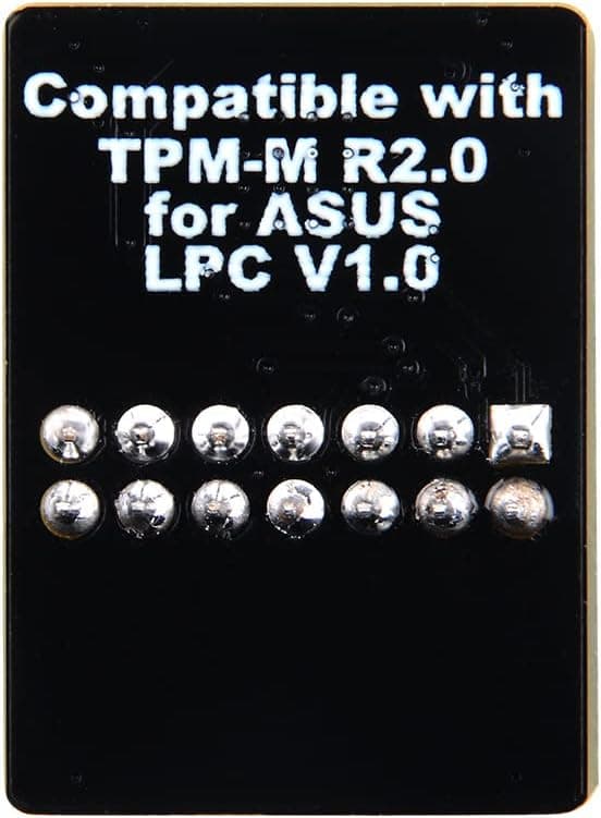 TPM2.0 Module LPC 14Pin Module with Infineon SLB9665 for ASUS Motherboard Compatible with TPM-M R2.0