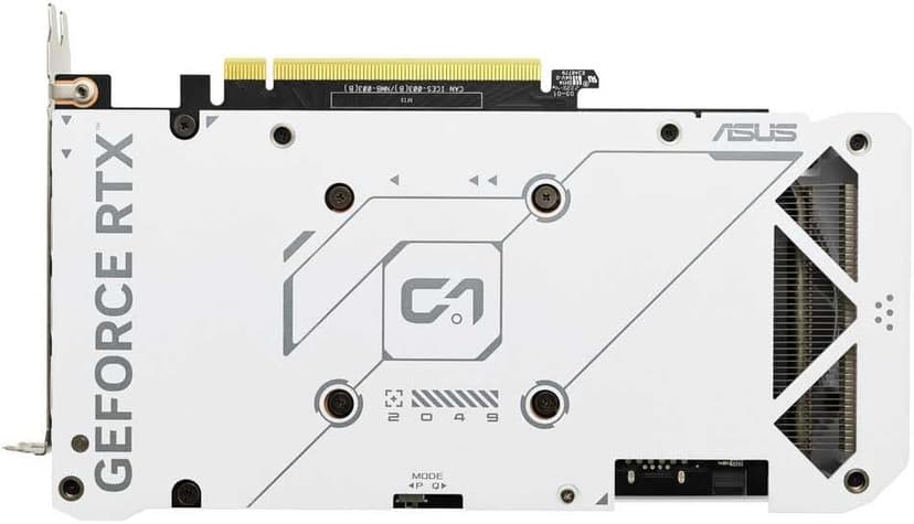 ASUS Dual GeForce RTX 4060 EVO White OC Edition 8GB GDDR6 Gaming Graphics Card White (Nvidia GeForce RTX4060 DLSS3, 246 AI Tops, PCIe 4.0, 1x HDMI 2.1a, 3X DisplayPort 1.4a,