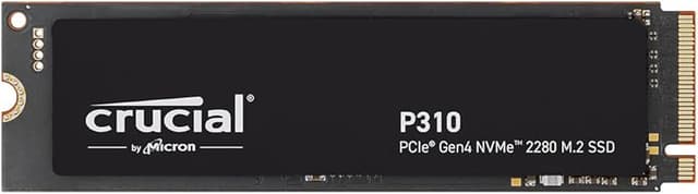 Crucial P310 4TB PCIe Gen4 2280 NVMe M.2 SSD Up to 7,100MB/s – with Acronis Offer, Internal Solid State Drive (PC) – CT4000P310SSD801