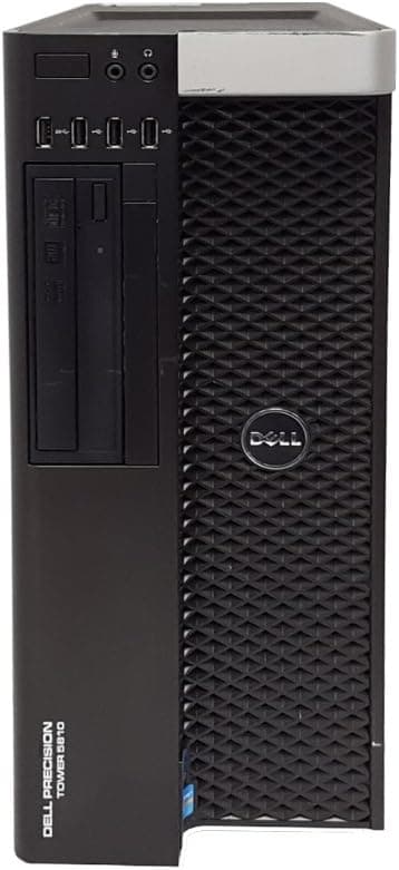 Precision T5810 Workstation with 1x 3.50GHz E5-1650 V3 6-Cores Total, 128GB RAM, 512GB SSD, Quadro K600, Win 10 Pro(Renewed)