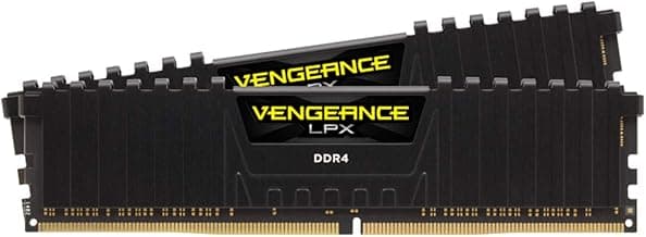 CORSAIR VENGEANCE LPX DDR4 RAM 64GB (2x32GB) 3600MHz CL18-22-22-42 1.35V Intel AMD Desktop Computer Memory - Black (CMK64GX4M2D3600C18)