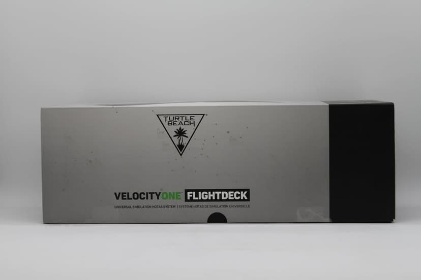 Turtle Beach VelocityOne Flightdeck Universal HOTAS Simulation System Joystick & Throttle for Air & Space Combat Simulation For Windows 10 & 11 PCs – Touch Display & Buttons, 139 Programmable Controls