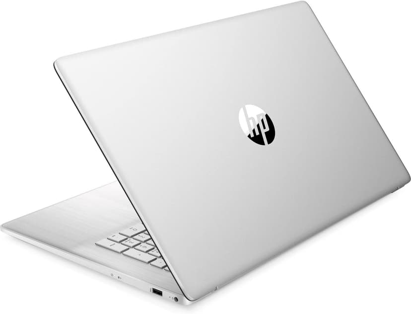 HP Laptop 17-cp2124od 17.3" HD+(1600 x 900), AMD Ryzen 3, AMD Radeon Graphics, 8GB DDR4 RAM, 256GB SSD Storage, Windows 11 Home, Natural Silver (Renewed)