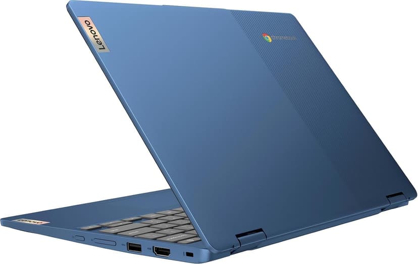 Lenovo Flex 3 3i 2-in-1 Chromebook (12.2" FHD+ Touchscreen, Intel N100, 4GB DDR5 RAM, 128GB (64GB eMMC + 64GB SD Card)) Student & Education Laptop, Webcam, NFC, HDMI, USB-C, IST Pen, Chrome OS, Blue