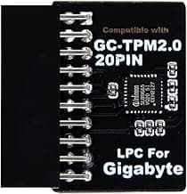 TPM2.0 Module LPC 20Pin Module with Infineon SLB9665 for Gigabyte Motherboard Compatible with GC-TPM2.0