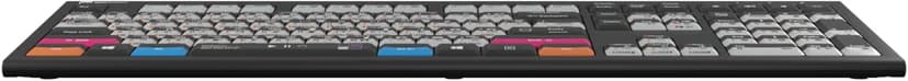Logickeyboard Backlit 'Astra2' Filmmaker Keyboard • Combo-Designed for Both Adobe Premiere Pro & After Effects on Windows PC • p/n LKB-AEPP-A2PC-US